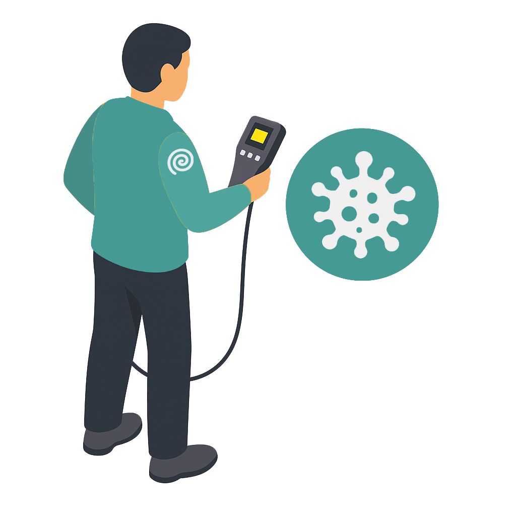 amostra-bolor-teste-mold-testing-lisboa-cascais limpeza e teste detection of mold bolor em Lisboa